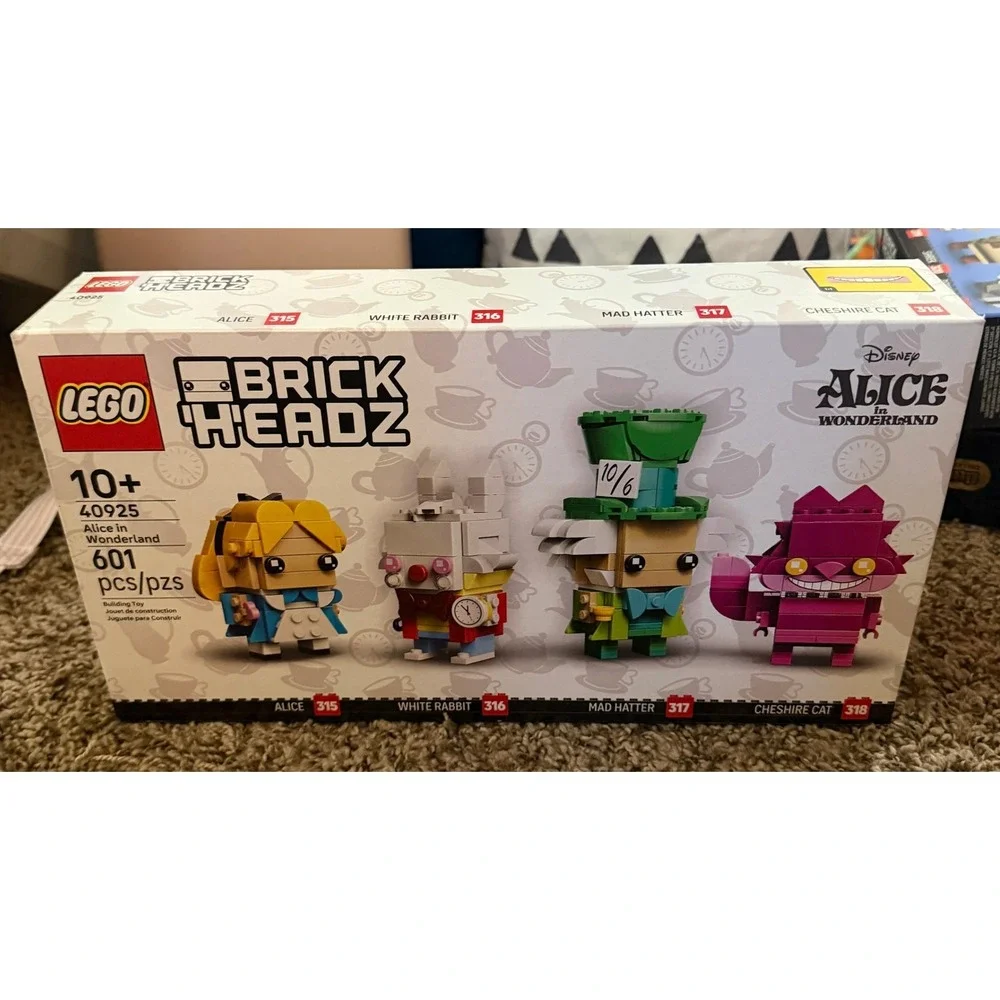 LEGO Brickhaedz Disney Alice Wonderland (NWT) 40925